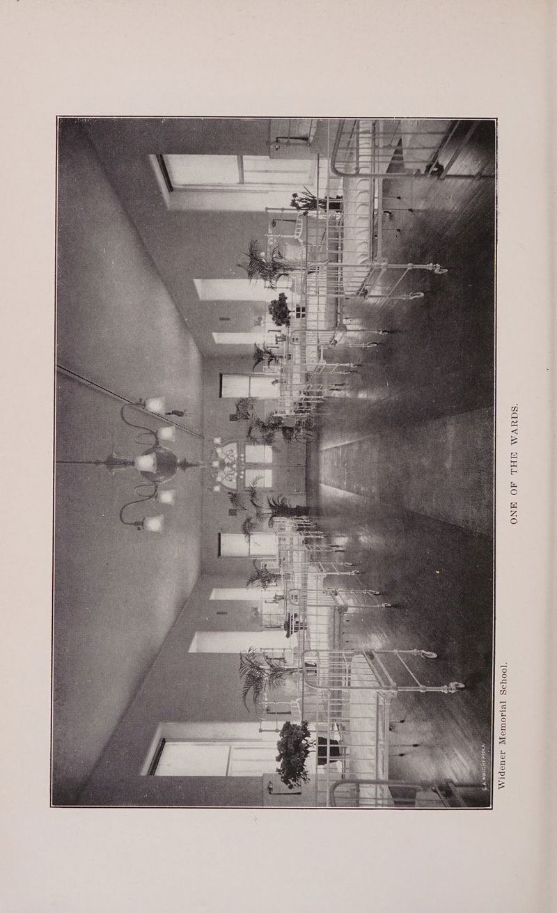 Se Widener Memorial School. ONE OF THE WARDS.