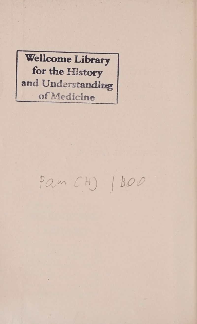 for the History and Understanding of Medicine