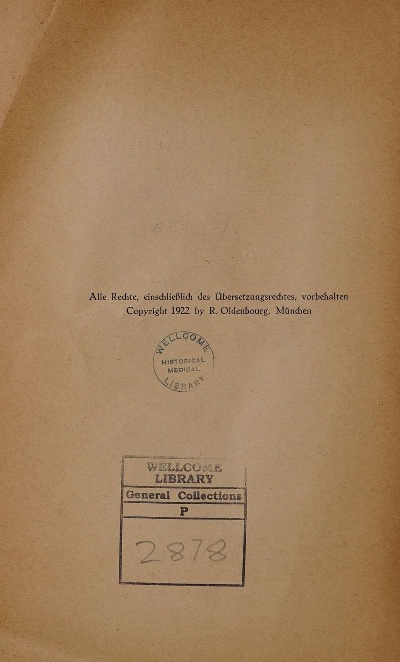 Alle Rechte, einschließlich des Übersetzungsrechtes, vorbehalten Copyright 1922 by R. Oldenbourg, Münden