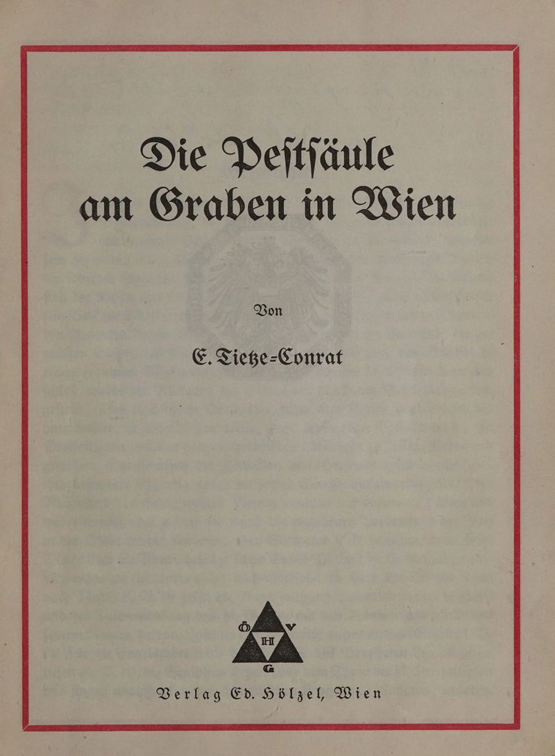 Von E. Tietze⸗Conrat Verlag Ed. Hölzel, Wien