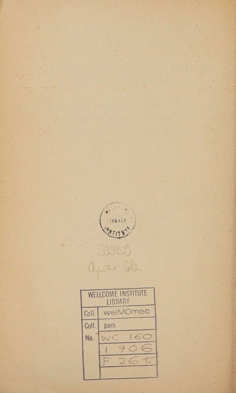 WELLCOME INSTITUTE LIBRARY ae F hal fo eee ee er ae Ce le Ce Oe ee ey a aee ex: