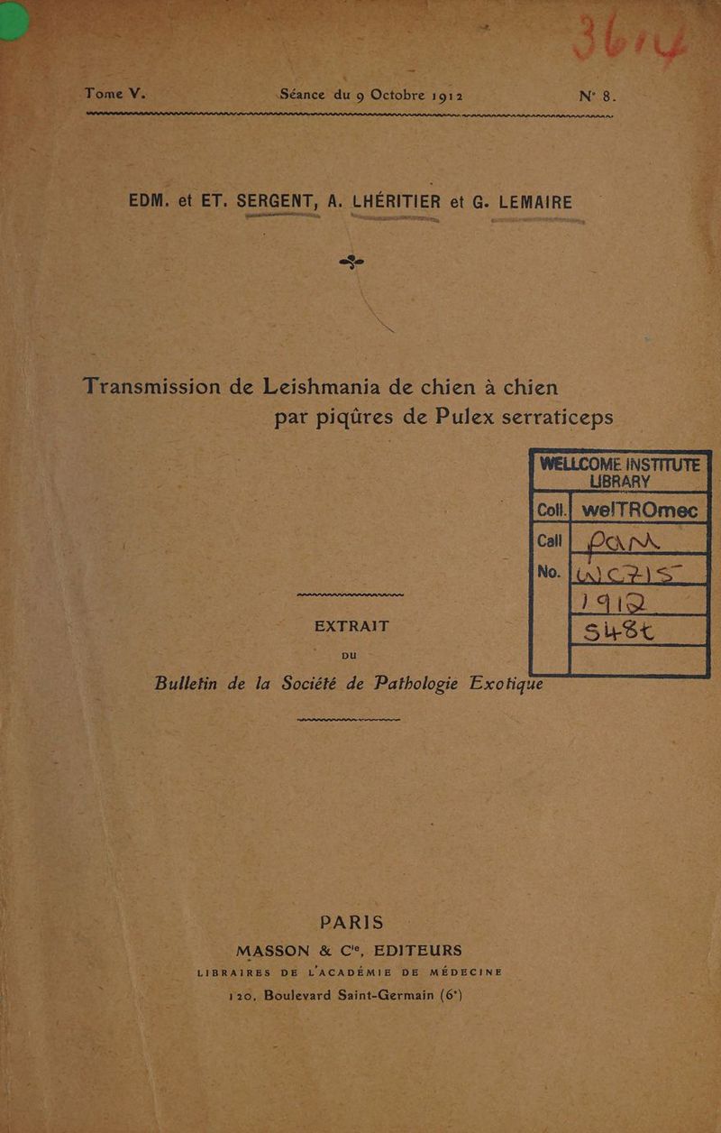 ER et G. LEMAIRE mor à ne. Sy PARIS