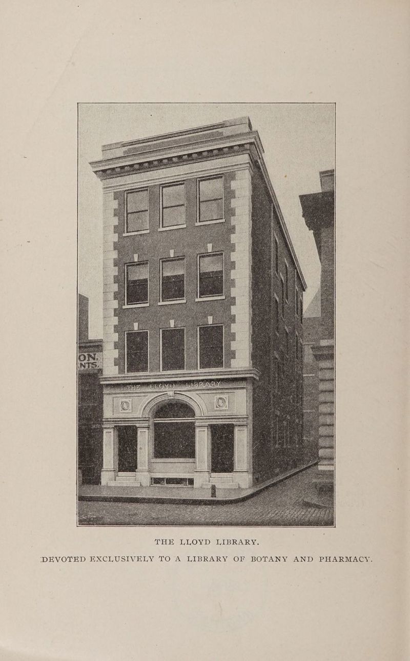 DEVOTED EXCLUSIVELY TO A LIBRARY OF BOTANY AND PHARMACY.