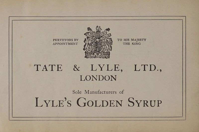 PURVEYORS BY QWs TO HIS MAJESTY APPOINTMENT )) pRNB Sauce THE KING LONDON Sole Manufacturers of