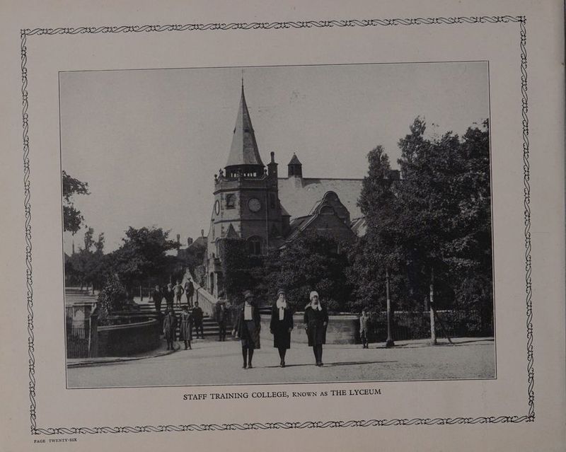 si aI TELE SII OLLI III DULY: VESTS WO OE STAFF TRAINING COLLEGE, KNOWN AS THE LYCEUM DMO IO IO IO EE BEE OO SSS Nr ee Y SS SRO OSLO EROSION ORE IH