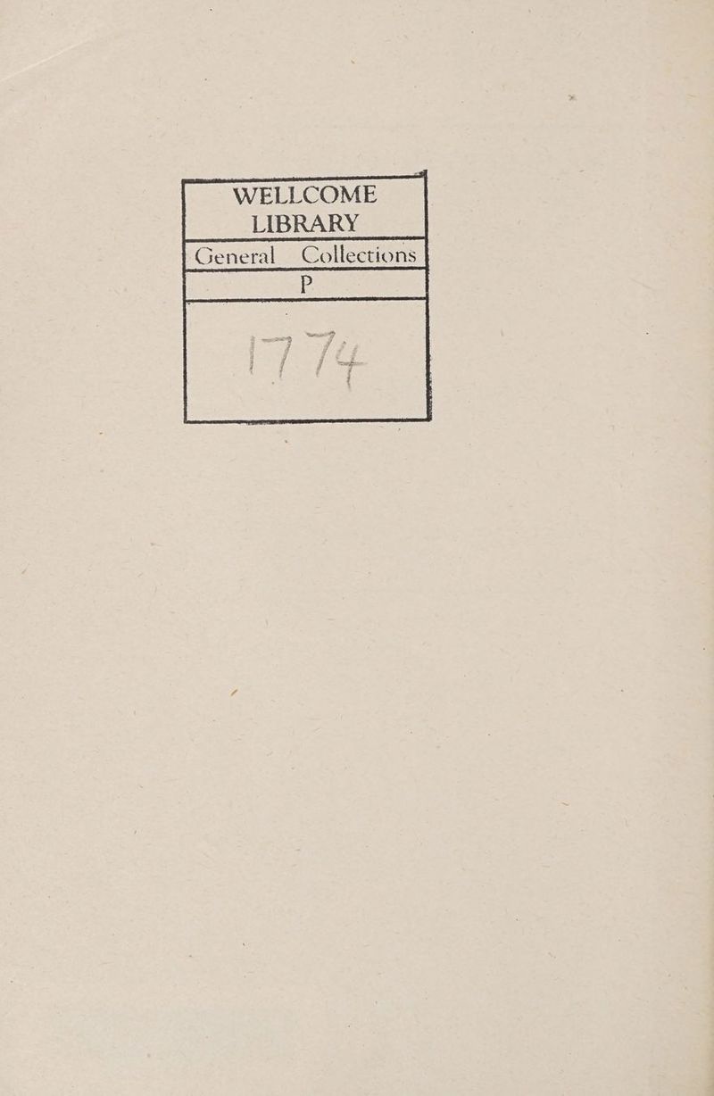 “WELLCOME LIBRARY General Collections