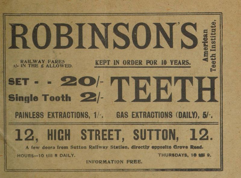 A ae doors Sata Sutton Railway aed directly epposite se Read. ~ HOURS—10 till 8 DAILY. THURSDAYS, 10 tm 9. ay ; INFORMATION FREE.