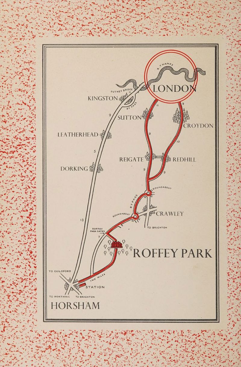DORKING ov NDABO0yY> is CRAWLEY ROFFEY TO BRIGHTON PARK GATES TO GUILDFORD TO WORTHING TO BRIGHTON HORSHAM