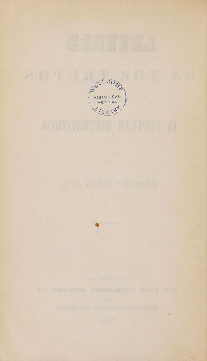 HISTORICAL ME 7ICAL TTS