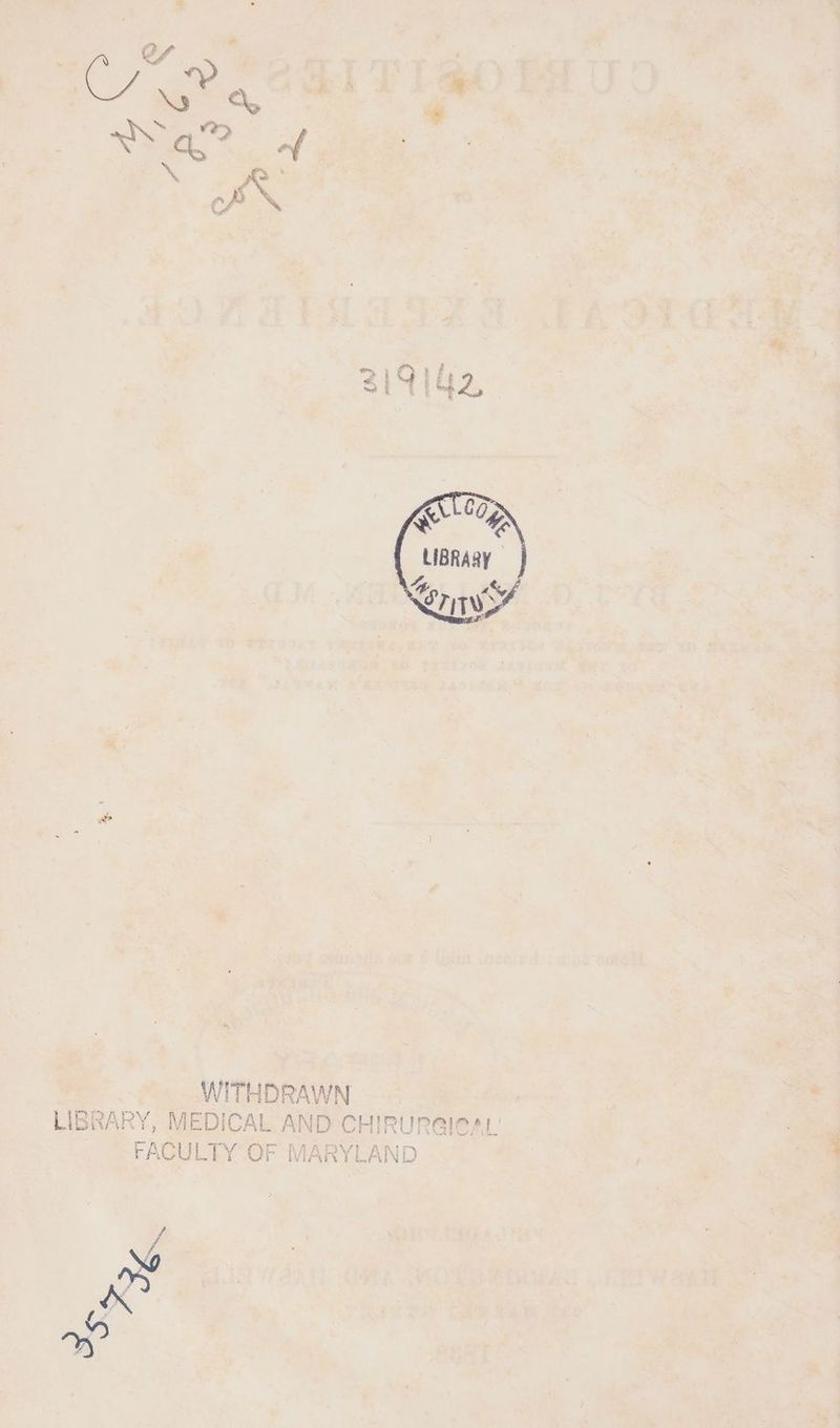 WITH apa LIBRAR’ ‘- MED '% A _. AND Ch shea JRGICAL'