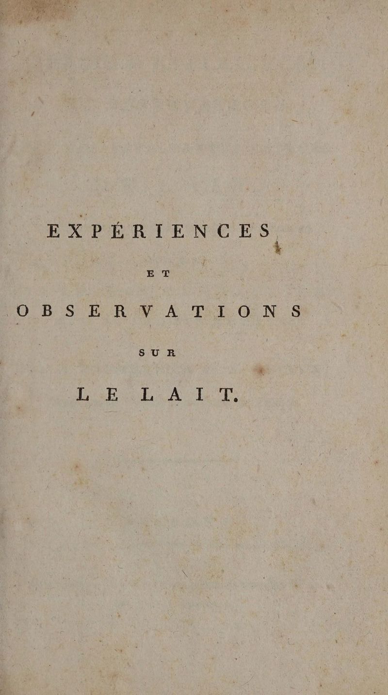 TE % + * bas | - + EXPÉRIENCES | CET ù OBS ER MA TION S | SUR CAPE 2 NS A