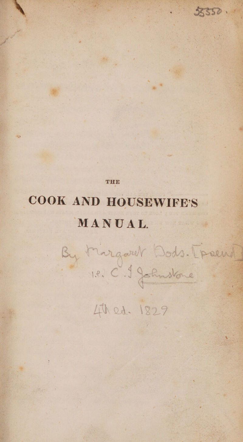(COOK AND HOUSEWIFE'S — ages % . ee ‘