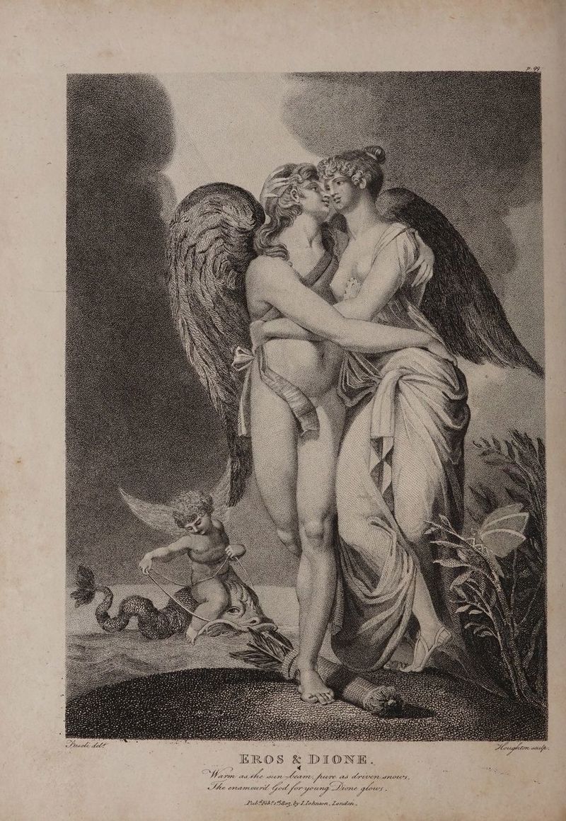 go AOWS - é i ey. are as Arter Spoteys, _ by Llohnsor., Lordon - é é 4 Jiureteart : 2 og 17£$8o iv God OF YOUN. —S: f AIM ads shee Pub “eb EROS &amp; DIONE. 7 ) She CPLAIPOAC?C OY zn es