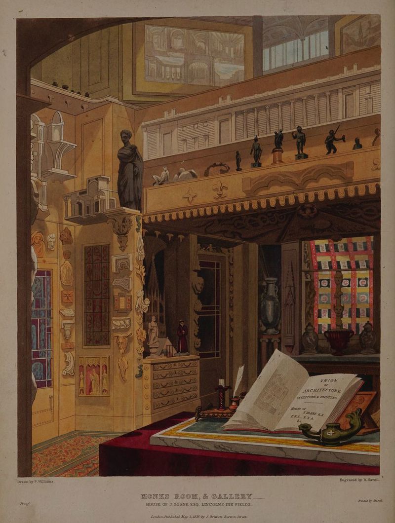 Pintad by Havel Engraved by R.Havell. a ANAL a ANN A London, Published May 1,1826 by J. Brittow Burton Street. ‘Drawn by P Williams