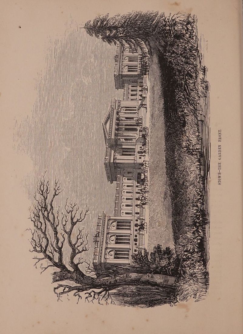 Soe SS \ (th GARDEN FRONT. STOW E-THE