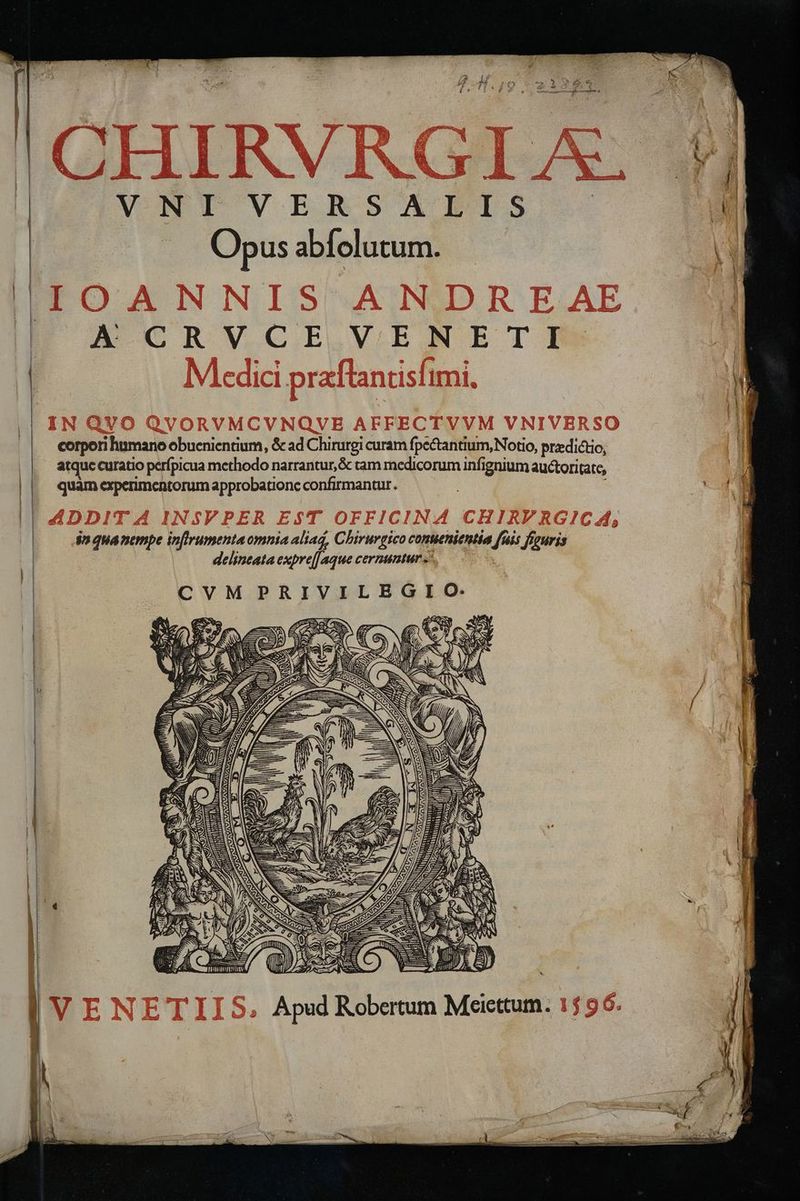 UNT vrERSUuMIS Opus abfolutum. A CRVCE VENETI corpori humano obucnientium, &amp; ad Chirurgi curam fpectantium, Notio, przdictio, |. | atquccuratio perípicua methodo narrantur,&amp; tam medicorum infignium auctoritate, | quam experimentorum approbatione confirmantur . : An qua nempe inflrumentaomnia aliad, Chirurgico conuenientia fuis figuris delineata expre[[aque cernuntur» CVMPRIVILEGIO: SU ES ^ J SUNT NW /,  í / - zT SN //, V) — NS P MNNSESSS 25 INNEN P — d NS : 5 jl, (llli U E fj 7; (lif SS ZA A 3 N y z 2 cR ES /: i3 D (y SS Vul M. 411i; il ITIRIT TRDITI sil 2 I : E 27 y 4  | 4 ^ —Hu- BN » ü j 1 7 o A iP SS 35. E Y M 35 ES M A | | SS | ? $ Q: (e A E SEN | UE. R^ S o fr pli OVE Y E - xc s h 3 | Gy zc 032) | MEE ATE ( n | JA rem A EL $—— a A. ed