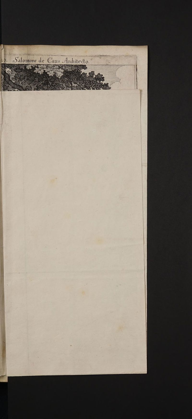 2d. „Salomone de Caus Arditedo.‘