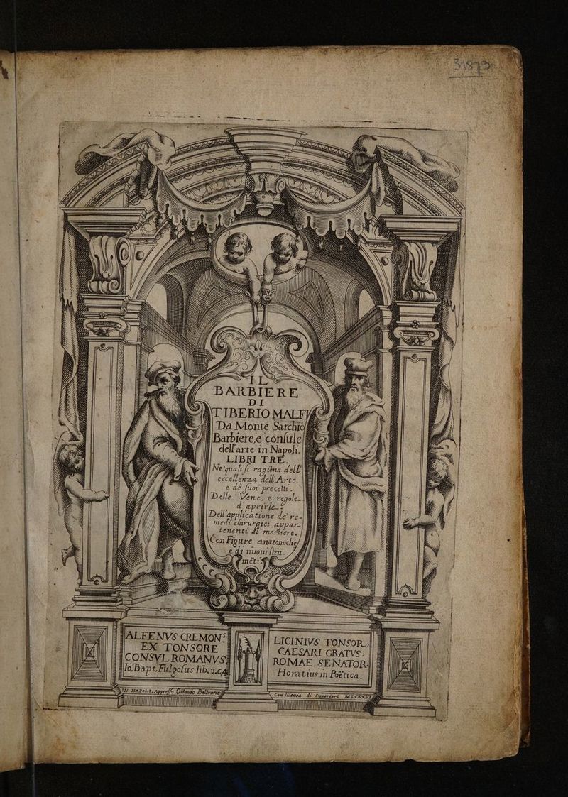 LLC TE MAMELI SA 4 dgr Att PPPNIULALAAA, 3 LS) W7, #3 ‘\Barbrere,e conlule dell'arte in Napoli. LIBRI TRE. Neguah fi ragiona dell eccellenza dell'Arte. Sarli «4//09/777 td appar. mestiere, laggiigéàé7é44A NVS CREMON® EX TONSORE IRa&amp;i:e | CAESARI GRATVS, CONSYL ROMANVSi [PIT | ROMAE SENATOR. Io.Bapt. Firlgo us lib.3.c48 | Horatiusn Poética. | mv «« 5; Î Bb E EE y 4 ———— ESENTI: I nza ds Superiori MDORRVI spo _——_—__—L e Lu = TT ne x Midi nia