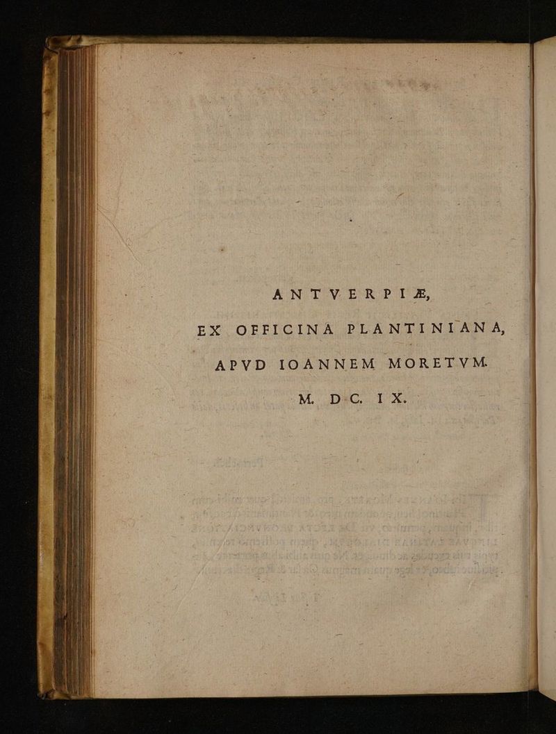 EX OFFICINA PLANTINIAN A,