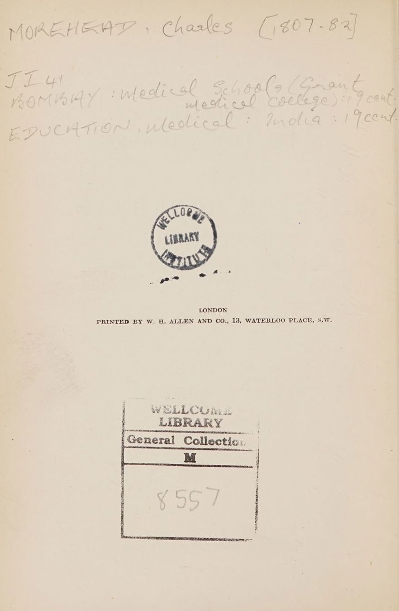 LONDON PRINTED BY W. H. ALLEN AND CO., 13, WATERLOO PLACE, S.W. wy SLLCU bee ch | LIBRARY I EET A NE ERNE CUENTA ats =, General Collectio: 7 Gh ane aiatiecae
