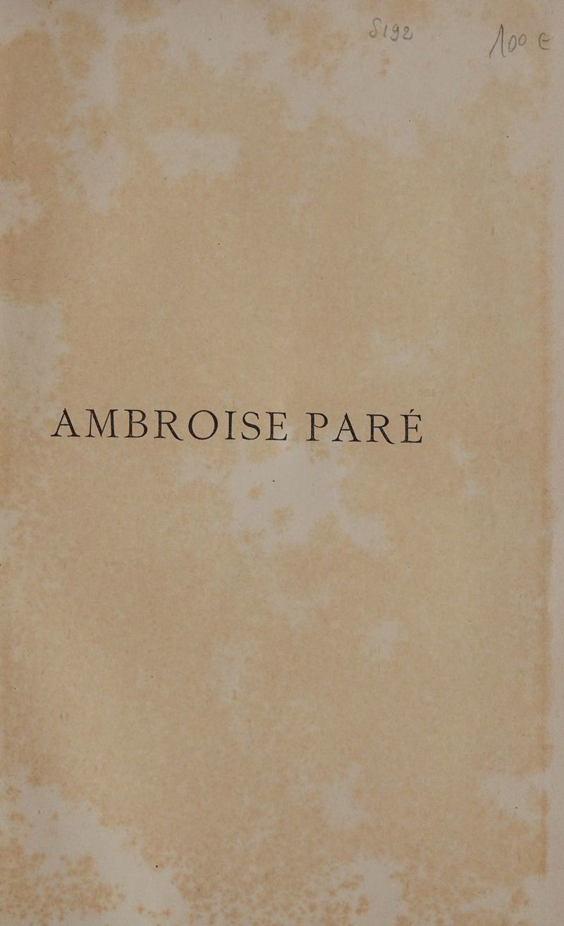 AMBROISE PARÉ