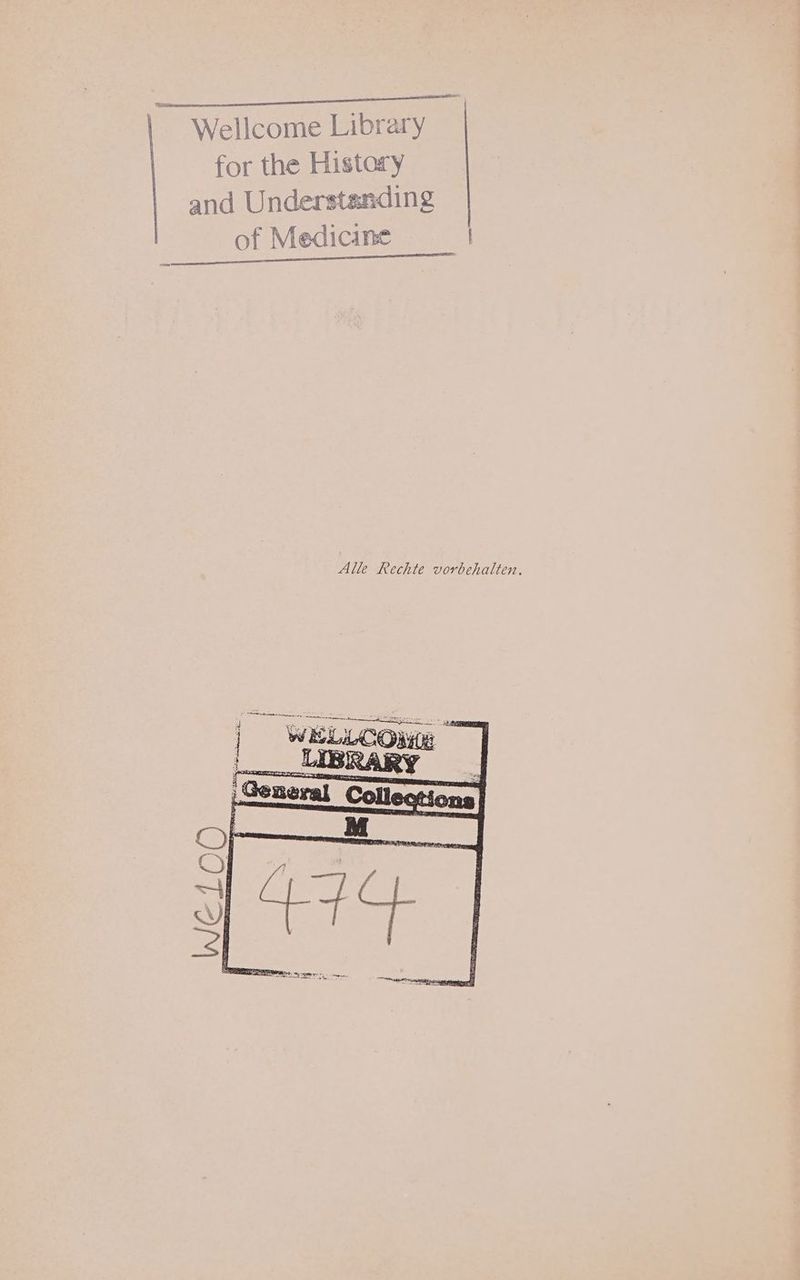 eur are Wellcome Library for the History and Understanding of Medicine | Alle Rechte vorbehalten.