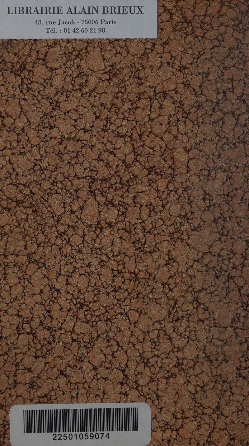 LIBRAIRIE ALAIN BRIEUX 48, rue Jacob - 75006 Paris Tél. : 01 42 60 21 98