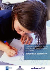 view The effects of national testing in science at KS2 in England and Wales : executive summary / Sue Collins, Michael Reiss, Gordon Stobart.