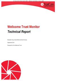 view Wellcome Trust Monitor Technical Report / Elizabeth Clery, Sarah Butt and David Hussey.