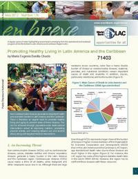 view Promoting healthy living in Latin America and the Caribbean : governance of multisectoral activities to prevent health risk factors / by María Eugenia Bonilla-Chacín.