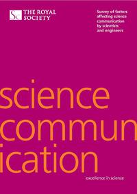 view Science communication : survey of factors affecting science communication by scientists and engineers / The Royal Society.