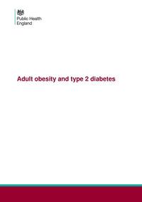 view Adult obesity and type 2 diabetes / Public Health England.