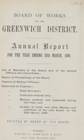 view Annual report for the year ending 25th March, 1898.