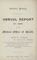 view Annual report for 1897 of the Medical Officer of Health.