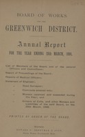 view Annual report for the year ending 25th March, 1896.