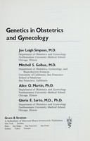 view Genetics in obstetrics and gynecology / Joe Leigh Simpson [and others].