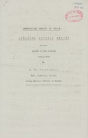 view [Report of the Medical Officer of Health for Poplar, Metropolitan Borough].