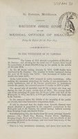 view [Report of the Medical Officer of Health for St. Pancras, Metropolitan Borough].