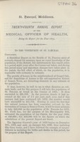 view [Report of the Medical Officer of Health for St. Pancras, Metropolitan Borough].