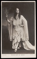 view Malcolm Scott in character as Boudica.