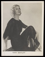 view Terry Bartlett in drag. Photograph, 193-.