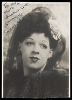 view An actor in drag. Photograph, 194-.