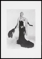 view Douglas Byng in drag as a glamorous woman. Photograph, 194-.