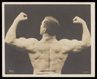 view George Hackenschmidt, a wrestler. Process print, ca. 1904.