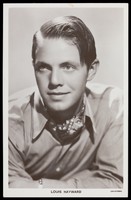 view Louis Hayward. Photographic postcard, 196-.