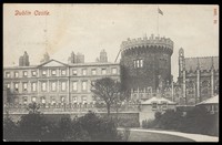 view Dublin Castle. Process print, 1904.