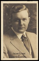 view Julian Eltinge in suit and tie.