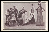 view Actors in the play "Mrs Wiggs of the cabbage patch". Process print, 1910.