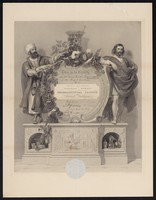 view This is to certify that ... of ... has been duly elected an honorary member of the Pharmaceutical Society of Great Britain : incorporated by royal charter A.D. 1843, charter confirmed by Parliament 1852.