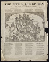 view The life & age of man : shewing the different stages of man's life from the cradle to the grave : wherein all Christians may know their frail nature, and the miseries that attend a sinful life, set forth in a poem.